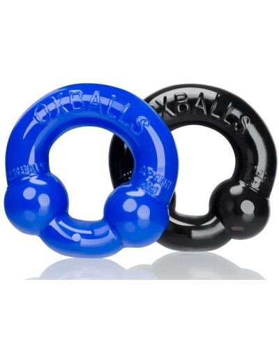 Pack Cockrings Ultraballs Oxballs Noir-Bleu pas cher