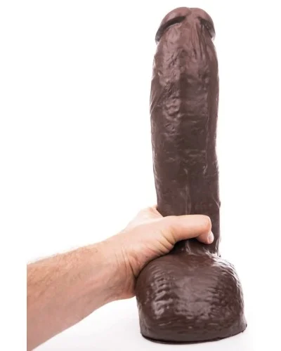 Gode Jay XL Hung System 26 x 7.5 cm Marron sextoys et accessoires sur La Boutique du Hard