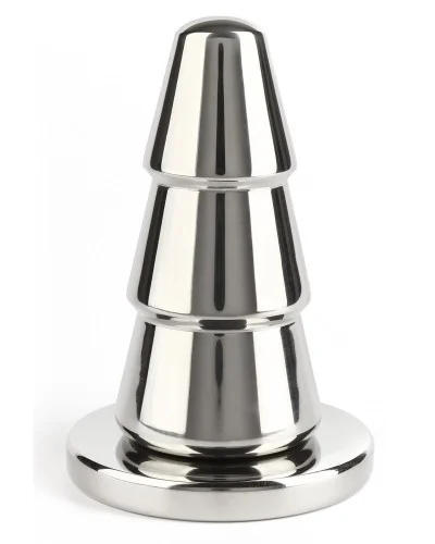 Plug Cone Steel 7.5 x 3.5 cm - Poids 470gr sextoys et accessoires sur La Boutique du Hard