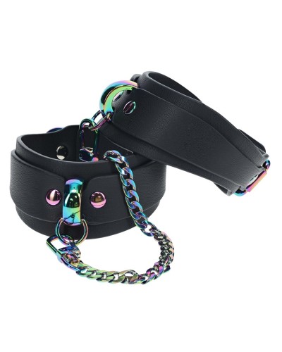 Menottes de Chevilles Venise Noir sextoys et accessoires sur La Boutique du Hard