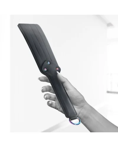 Paddle Venise 30cm Noir sextoys et accessoires sur La Boutique du Hard