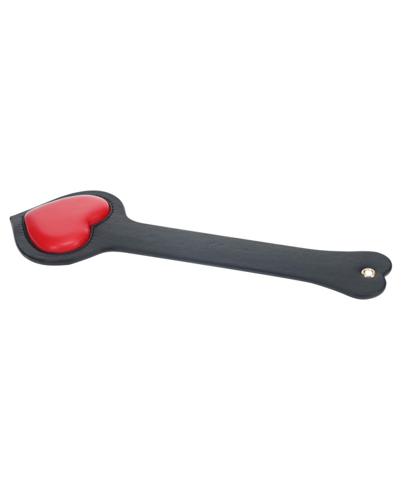 Paddle Milan 29 cm Noir et Rouge sextoys et accessoires sur La Boutique du Hard