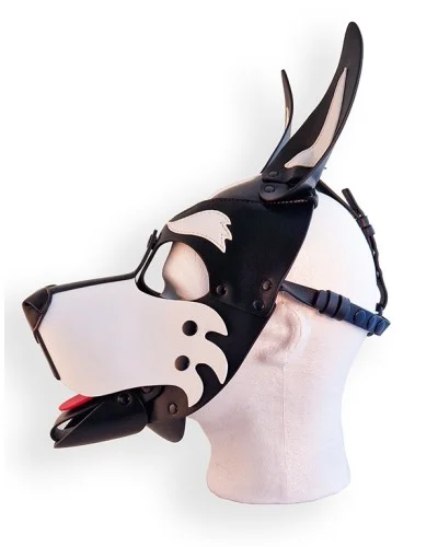 Cagoule Puppy Hood Noire et Blanche sextoys et accessoires sur La Boutique du Hard