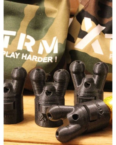 Bouchon Diffuseur avec Stop Snffr Double Large Noir sextoys et accessoires sur La Boutique du Hard