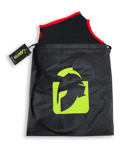 Cagoule Eyes Face Brutus Noire-Rouge sextoys et accessoires sur La Boutique du Hard