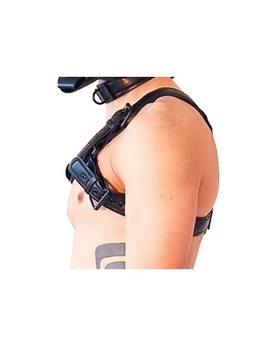Harnais Puppy Harness Noir sextoys et accessoires sur La Boutique du Hard