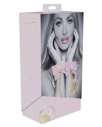 Menottes de Poignets Paris Rose sextoys et accessoires sur La Boutique du Hard