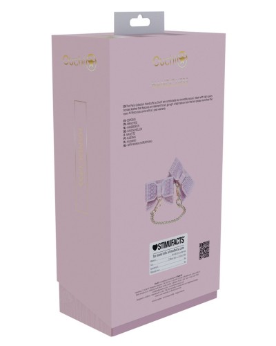 Menottes de Poignets Paris Rose sextoys et accessoires sur La Boutique du Hard