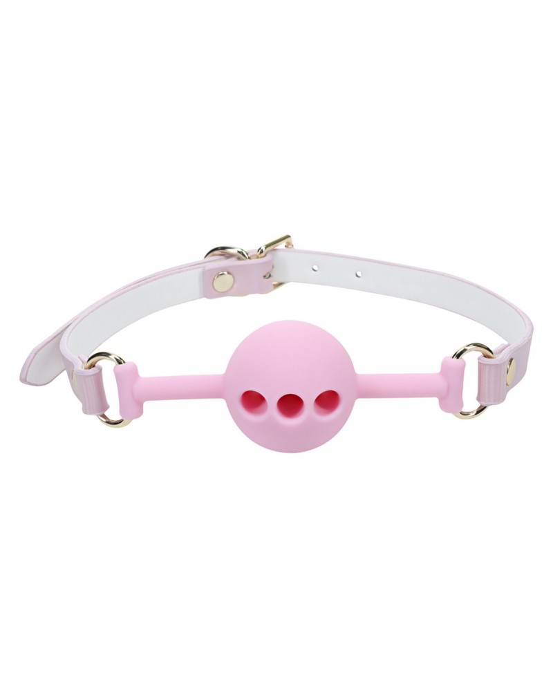 Bâillon-Boule Paris 41mm Rose sextoys et accessoires sur La Boutique du Hard