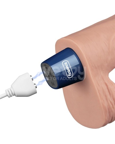 Gode Vibrant avec Bourses Softee 17 x 4.4cm Chair sextoys et accessoires sur La Boutique du Hard