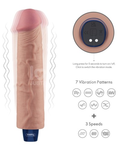 Gode Vibrant Softee 21 x 5cm Chair sextoys et accessoires sur La Boutique du Hard