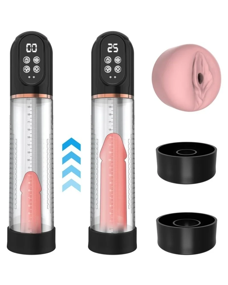 Pompe à Pénis Automatique Trainpump 20 x 5.8cm sextoys et accessoires sur La Boutique du Hard