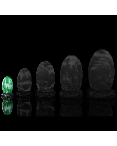 Plug Emerald Egg S 8 x 4.8cm sextoys et accessoires sur La Boutique du Hard