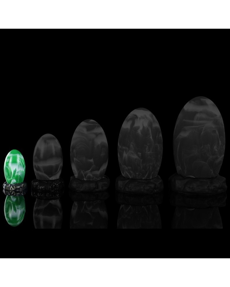 Plug Emerald Egg S 8 x 4.8cm sextoys et accessoires sur La Boutique du Hard