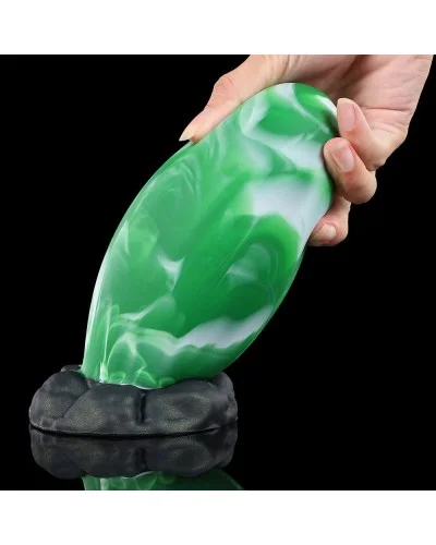 Plug Emerald Egg L 13 x 9cm sextoys et accessoires sur La Boutique du Hard