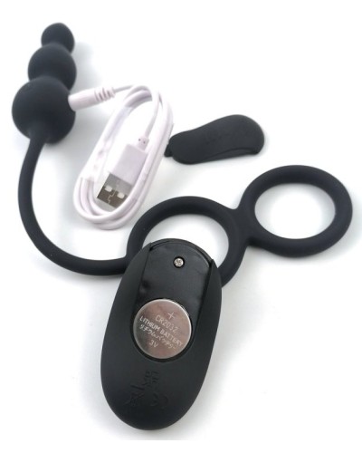 Ballstretcher-Plug Vibrant Trikon 9.5 x 3cm sextoys et accessoires sur La Boutique du Hard