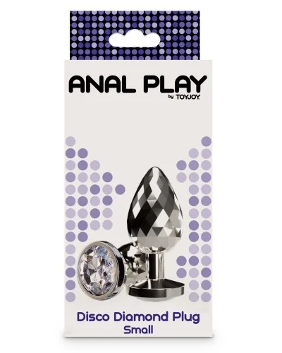 Plug Bijou Disco Diamond S 6 x 2.6 cm sextoys et accessoires sur La Boutique du Hard