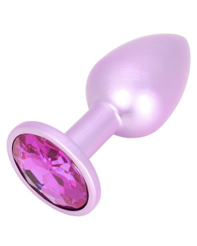 Plug Bijou Shine like a star 6 x 2.7cm Rose sextoys et accessoires sur La Boutique du Hard