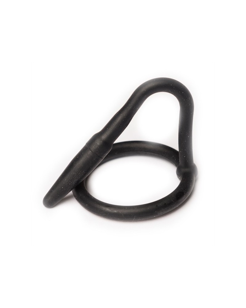 Silicone Cock Plug Penis Noir sextoys et accessoires sur La Boutique du Hard