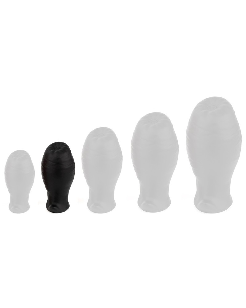 Plug Egg Ass S 7.5 x 4.3cm Noir sextoys et accessoires sur La Boutique du Hard