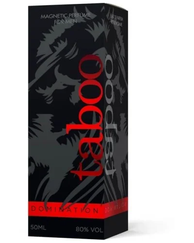 Eau de Parfum Taboo Domination for him 50ml sextoys et accessoires sur La Boutique du Hard
