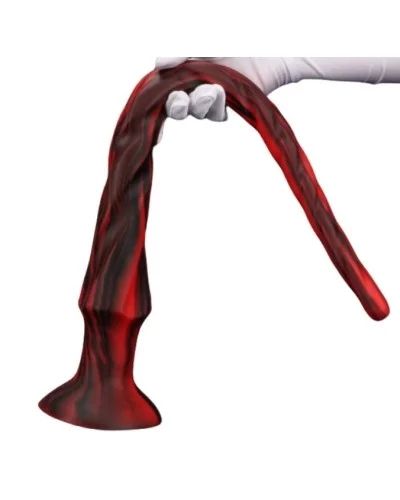 Gode Torthy S 37 x 4.2 cm Rouge-Noir sextoys et accessoires sur La Boutique du Hard