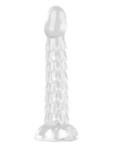 Gode Transparent Scales Mush L 20 x 4.5cm sextoys et accessoires sur La Boutique du Hard