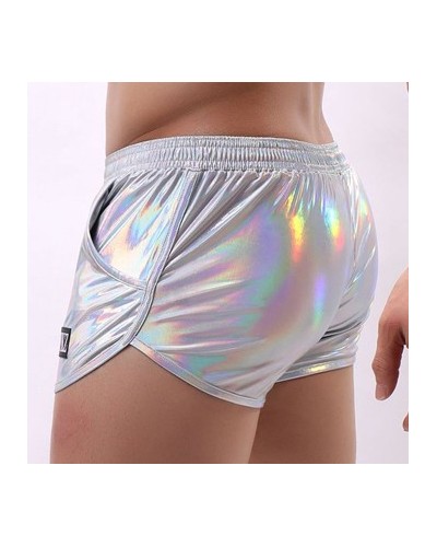 Short brillant Fakiz Gris argenté sextoys et accessoires sur La Boutique du Hard