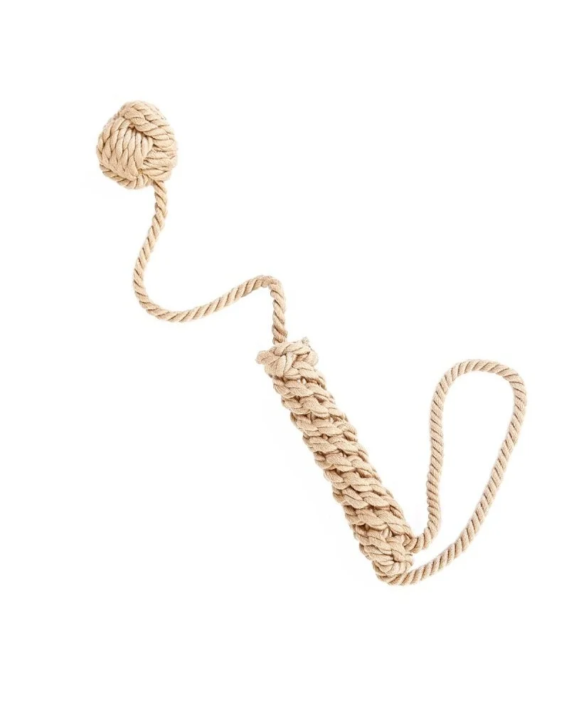 Balle-Corde Puppyball Beige sextoys et accessoires sur La Boutique du Hard