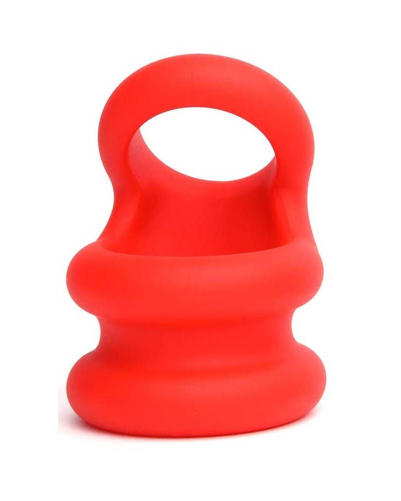 Ballstretcher Switch Hitter Rouge sextoys et accessoires sur La Boutique du Hard