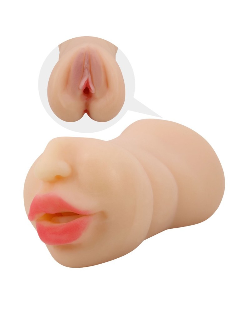 Masturbateur Pussy Crazy Bull Zoey 2 Entrées sextoys et accessoires sur La Boutique du Hard