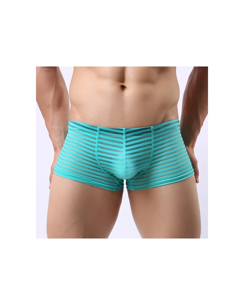 Boxer sexy Linea Vert turquoise sextoys et accessoires sur La Boutique du Hard