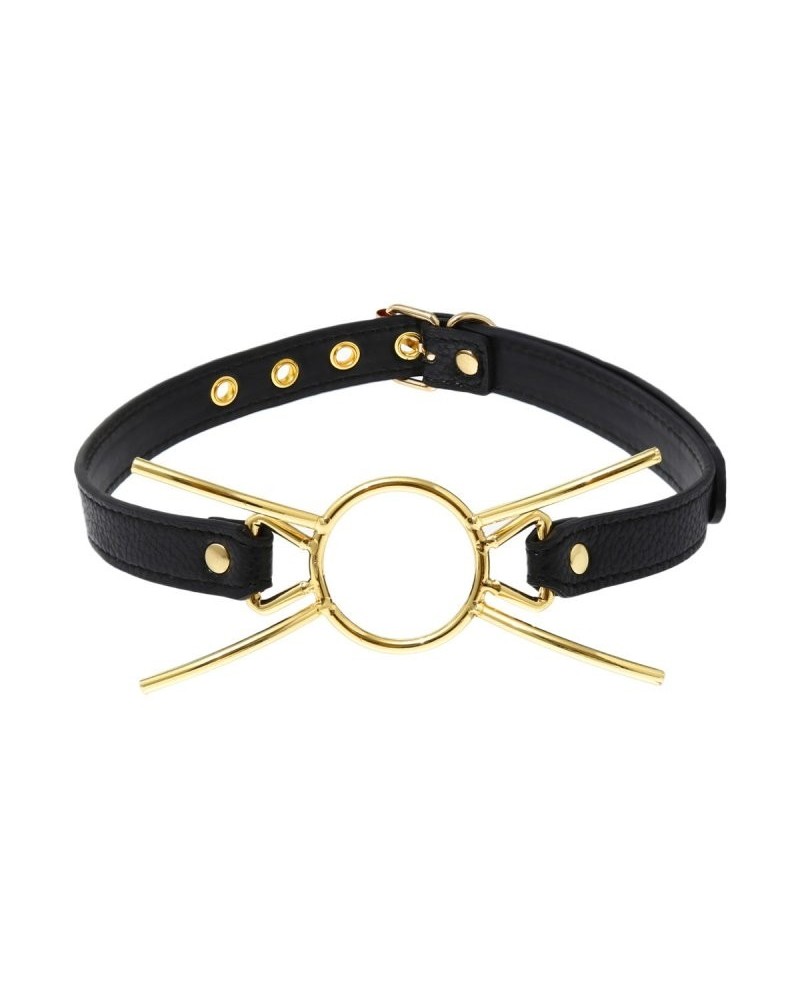 Bâillon Spidok Noir-Doré sextoys et accessoires sur La Boutique du Hard