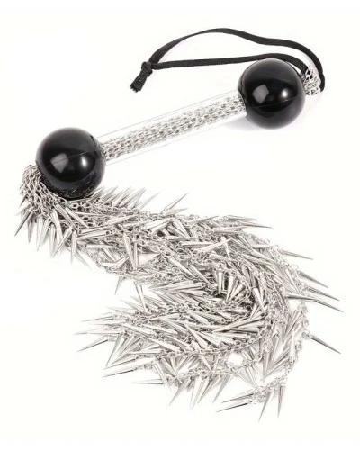 Martinet avec pointes métal Dominator 50cm sextoys et accessoires sur La Boutique du Hard