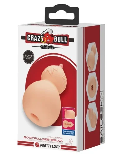 Masturbateur Seins Crazy Bull Calabash sextoys et accessoires sur La Boutique du Hard