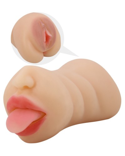Masturbateur Pussy CRAZY BULL Sarah 2 Entrées sextoys et accessoires sur La Boutique du Hard