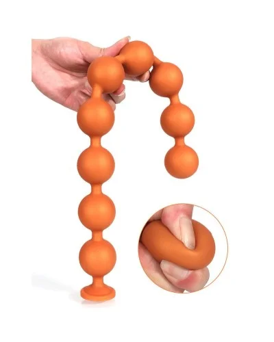 Boules Nocty S 45 x 3.6 cm Orange sextoys et accessoires sur La Boutique du Hard