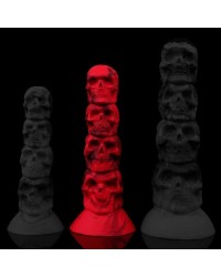 Plug Deathy M 18 x 5.8 cm Rouge sextoys et accessoires sur La Boutique du Hard