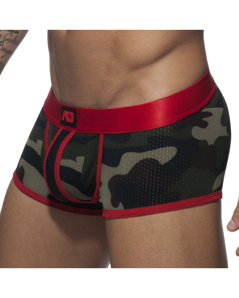 Boxer CAMO STRIPE Rouge sextoys et accessoires sur La Boutique du Hard