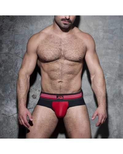 Slip DOUBLE STRIPE Rouge sextoys et accessoires sur La Boutique du Hard