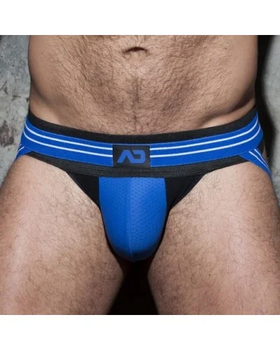 Jockstrap DOUBLE STRIPE Bleu sextoys et accessoires sur La Boutique du Hard