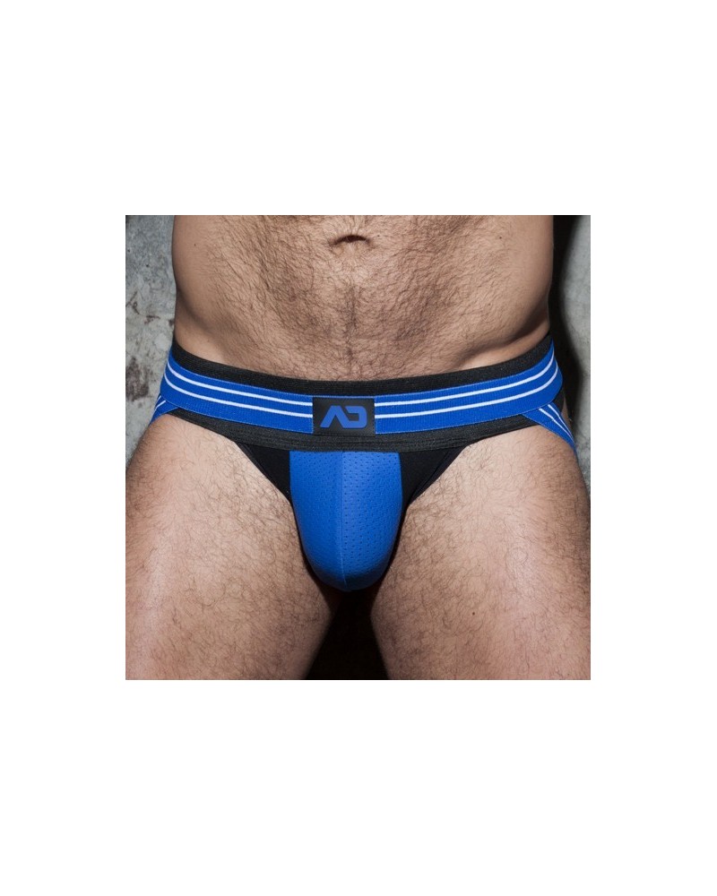 Jockstrap DOUBLE STRIPE Bleu sextoys et accessoires sur La Boutique du Hard