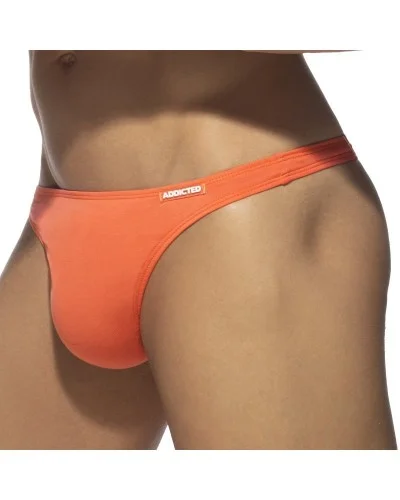 Thong AD COTON Orange sextoys et accessoires sur La Boutique du Hard