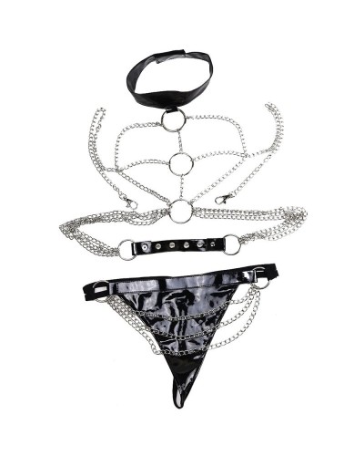 Ensemble Harnais String Multi Chains sextoys et accessoires sur La Boutique du Hard