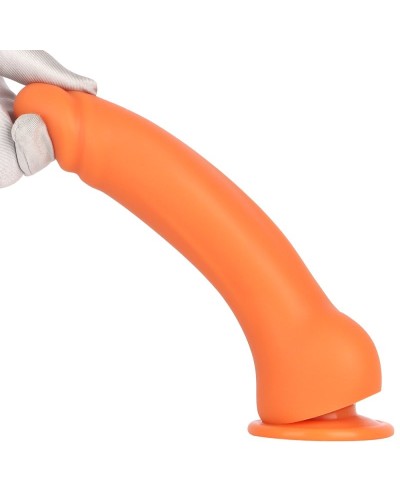 Gode Curvied 17 x 4.5cm Orange sextoys et accessoires sur La Boutique du Hard