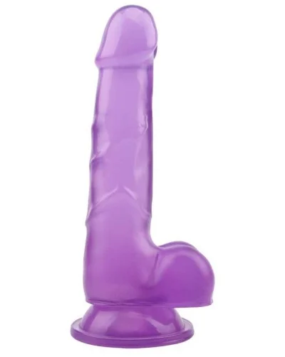 Gode Violet Hi-Rubber 14  x 3.6 cm sextoys et accessoires sur La Boutique du Hard