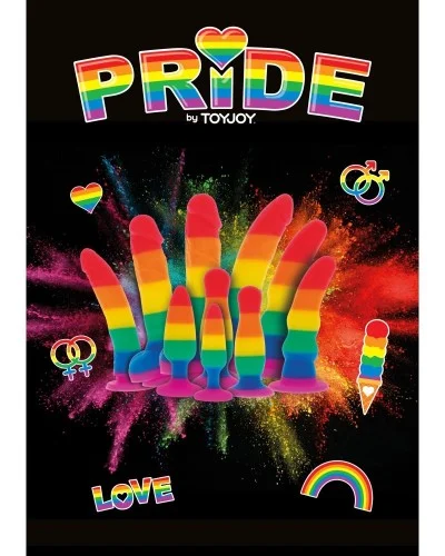 Gode Rainbow Unicorn Dancer 19 x 4cm sextoys et accessoires sur La Boutique du Hard