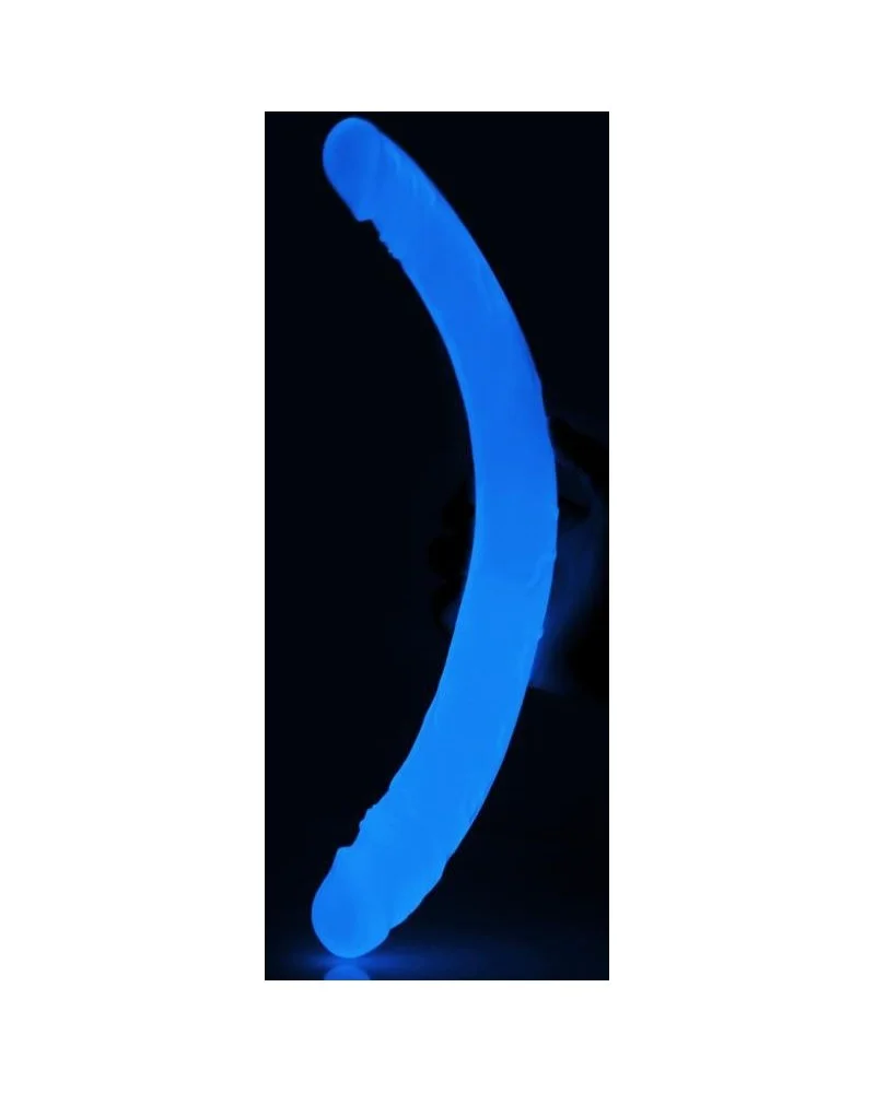 Double gode phosphorescent Lumino 37 x 3.5cm sextoys et accessoires sur La Boutique du Hard