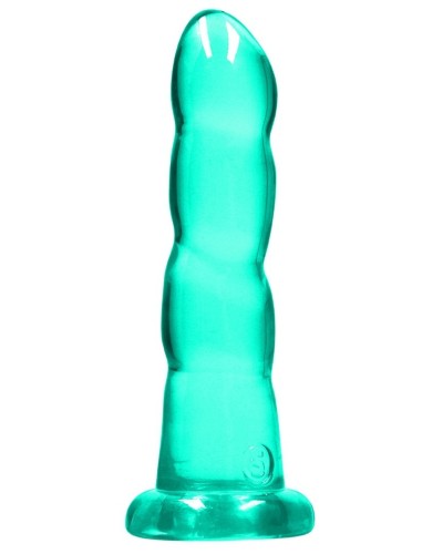 Gode Twist Crystal RealRock 16 x 4cm Vert sextoys et accessoires sur La Boutique du Hard