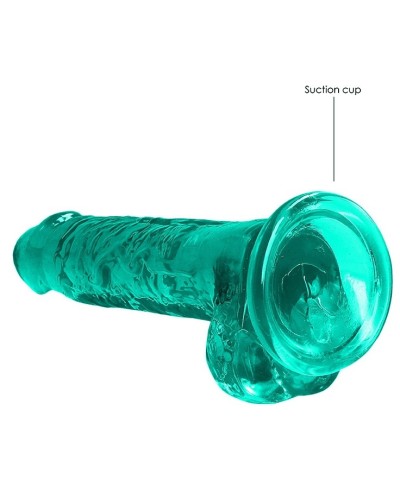 Gode Crystal Clear 14 x 3.5cm Vert sextoys et accessoires sur La Boutique du Hard